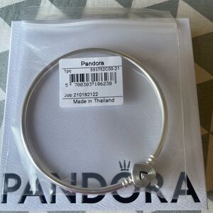 Pandora Silver Heart Charm Bracelet